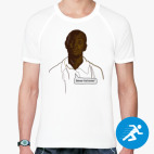 Мужская спортивная футболка