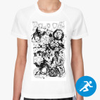 Женская спортивная футболка