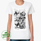 Женская футболка органик