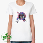 Женская футболка органик
