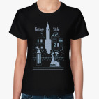 Классическая женская футболка Ретро Лондон