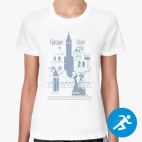 Женская спортивная футболка