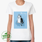Женская футболка органик