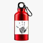 Металлическая бутылка 400 мл UV-DTF