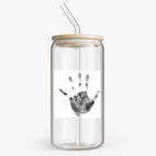 Банка с бамбуковой крышкой