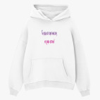 Толстовка худи оверсайз