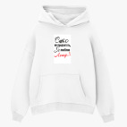 Толстовка худи оверсайз