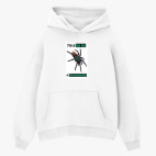 Толстовка худи оверсайз