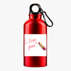 Металлическая бутылка 400 мл UV-DTF