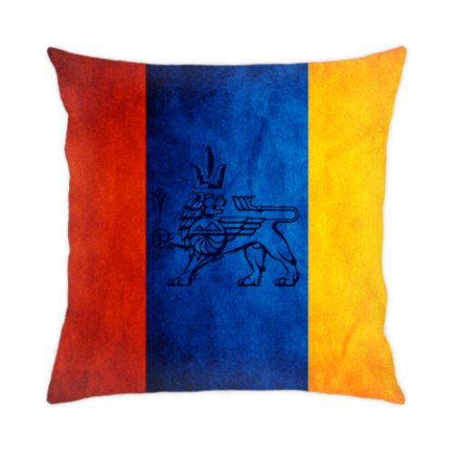 Подушка с принтом Флаг Армении