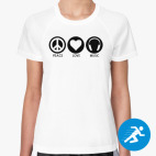 Женская спортивная футболка