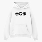 Толстовка худи оверсайз