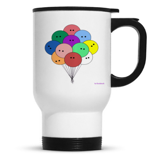 Кружка-термос Purple people