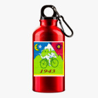 Металлическая бутылка 400 мл UV-DTF