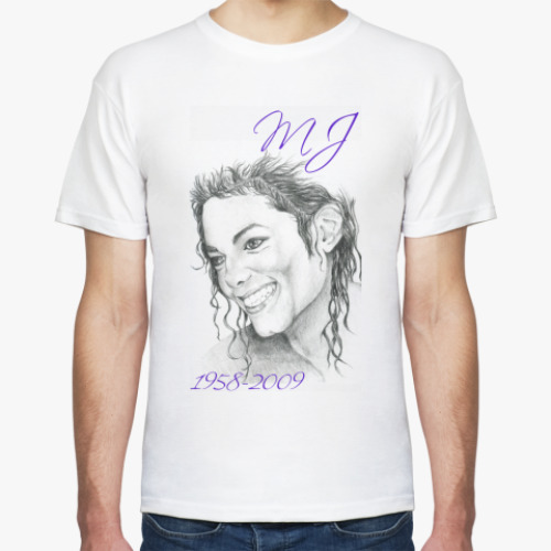 Футболка с принтом М. Джексон 58-09