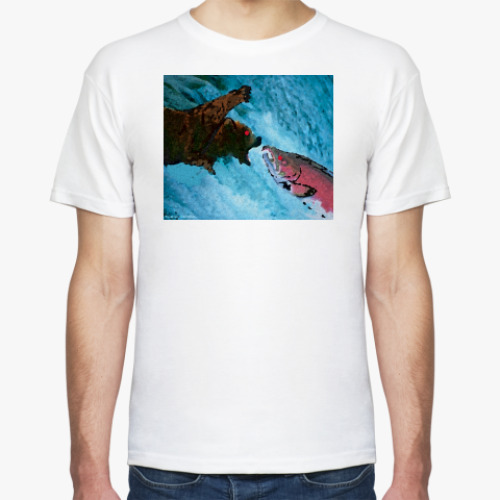 Футболка с принтом Битва