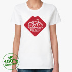 Женская футболка органик