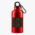 Металлическая бутылка 400 мл UV-DTF