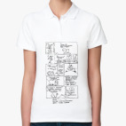 Женская рубашка поло