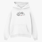 Толстовка худи оверсайз