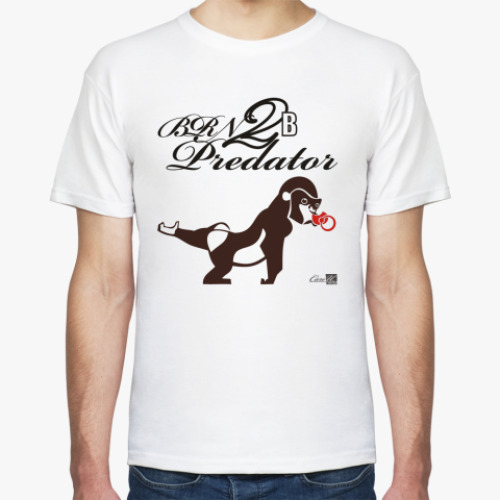 Футболка с принтом baby monkey