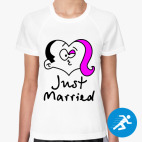 Женская спортивная футболка