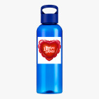 Прозрачная спортивная бутылка