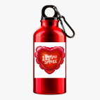 Металлическая бутылка 400 мл UV-DTF