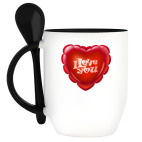 Кружка с ложкой