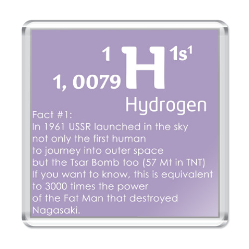 Магнит Hydrogen