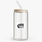 Банка с бамбуковой крышкой