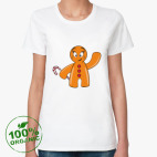 Женская футболка органик