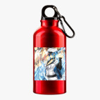 Металлическая бутылка 400 мл UV-DTF