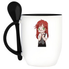 Кружка с ложкой