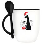 Кружка с ложкой