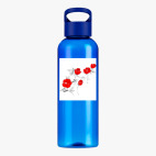 Прозрачная спортивная бутылка