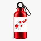 Металлическая бутылка 400 мл UV-DTF