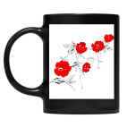 Кружка цветная UV-DTF