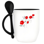 Кружка с ложкой