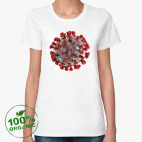 Женская футболка органик