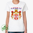 Женская футболка органик