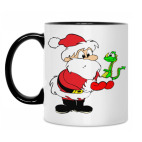 Кружка двухцветная