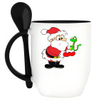 Кружка с ложкой