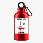 Металлическая бутылка 400 мл UV-DTF