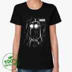 Женская футболка органик