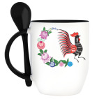 Кружка с ложкой