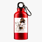 Металлическая бутылка 400 мл UV-DTF