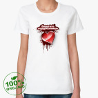 Женская футболка органик