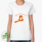 Женская футболка органик