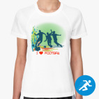 Женская спортивная футболка